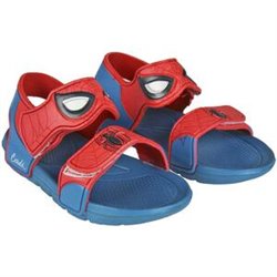 SANDALIAS PLAYA SPIDERMAN - ROJO