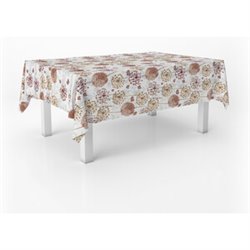 MANTEL HULE FREDA LILA 180X140 CM