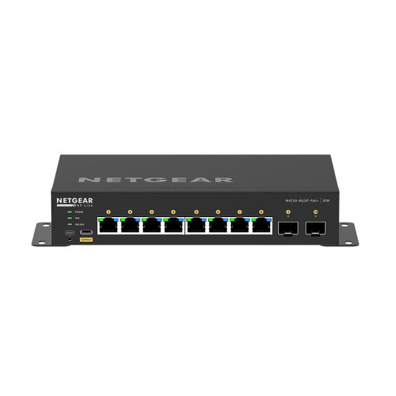 NETGEAR AV M4250-8G2XF-POE+ FULL MNGD SWCH Gestionado L2/L3 Gigabit Ethernet (10/100/1000) Energía sobre Ethernet (PoE) Negro