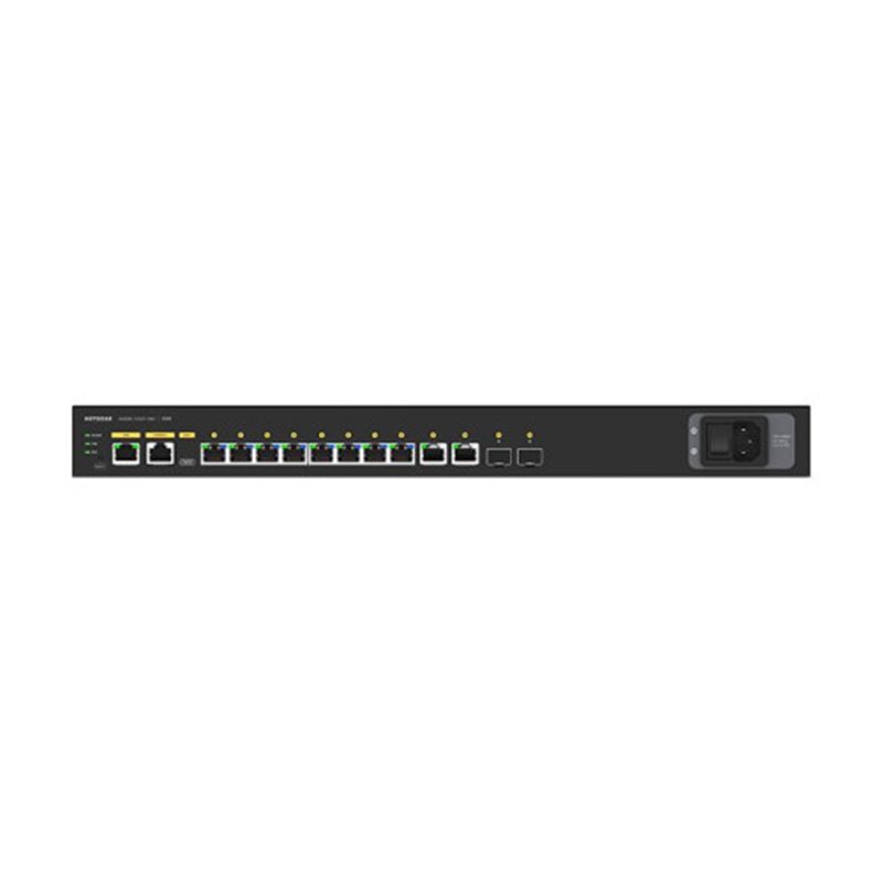 NETGEAR GSM4212P Gestionado L2/L3 Gigabit Ethernet (10/100/1000) Energía sobre Ethernet (PoE) 1U Negro