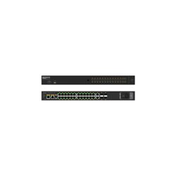 Kramer Electronics M4250-26G4XF-POE+/US Gestionado Gigabit Ethernet (10/100/1000) Energía sobre Ethernet (PoE) Negro