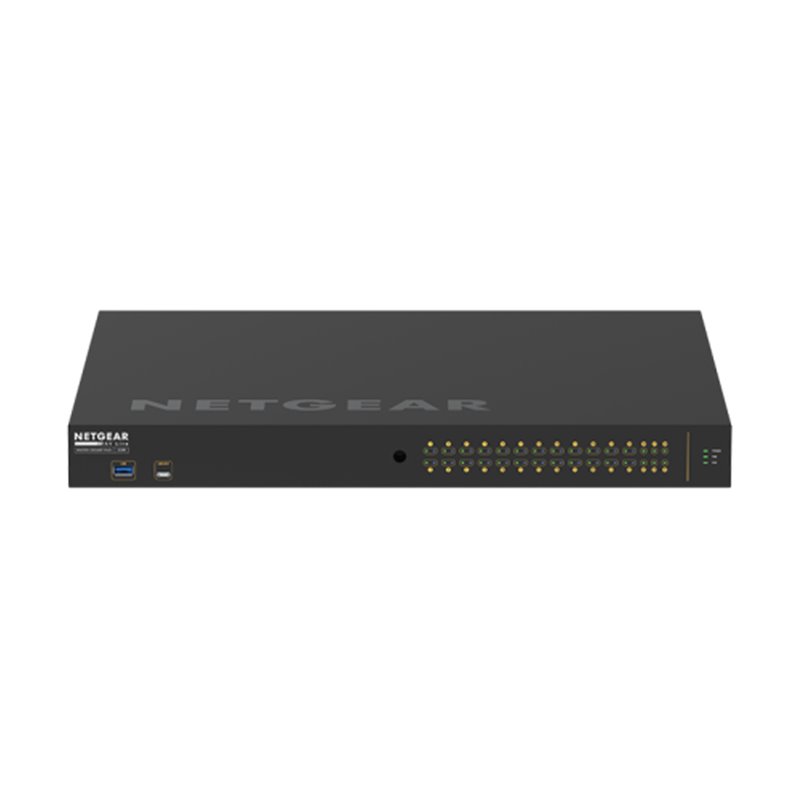 NETGEAR M4250-26G4XF-PoE+ Gestionado L2/L3 Gigabit Ethernet (10/100/1000) Energía sobre Ethernet (PoE) 1U Negro