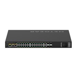 NETGEAR GSM4230P Gestionado L2/L3/L4 Gigabit Ethernet (10/100/1000) Energía sobre Ethernet (PoE) 1U Negro