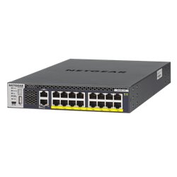 NETGEAR M4300-16X Gestionado L3 10G Ethernet (100/1000/10000) Energía sobre Ethernet (PoE) 1U Negro