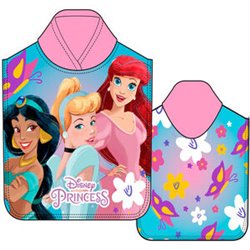 PONCHO TOALLA PRINCESAS DISNEY MICROFIBRA