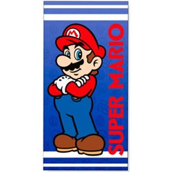 TOALLA SUPER MARIO BROS MICROFIBRA