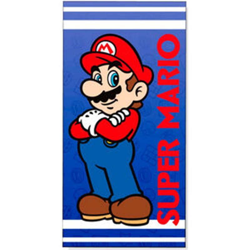 TOALLA SUPER MARIO BROS MICROFIBRA