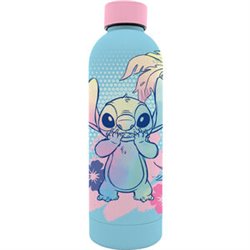 BOTELLA ACERO INOXIDABLE STITCH DISNEY 500ML