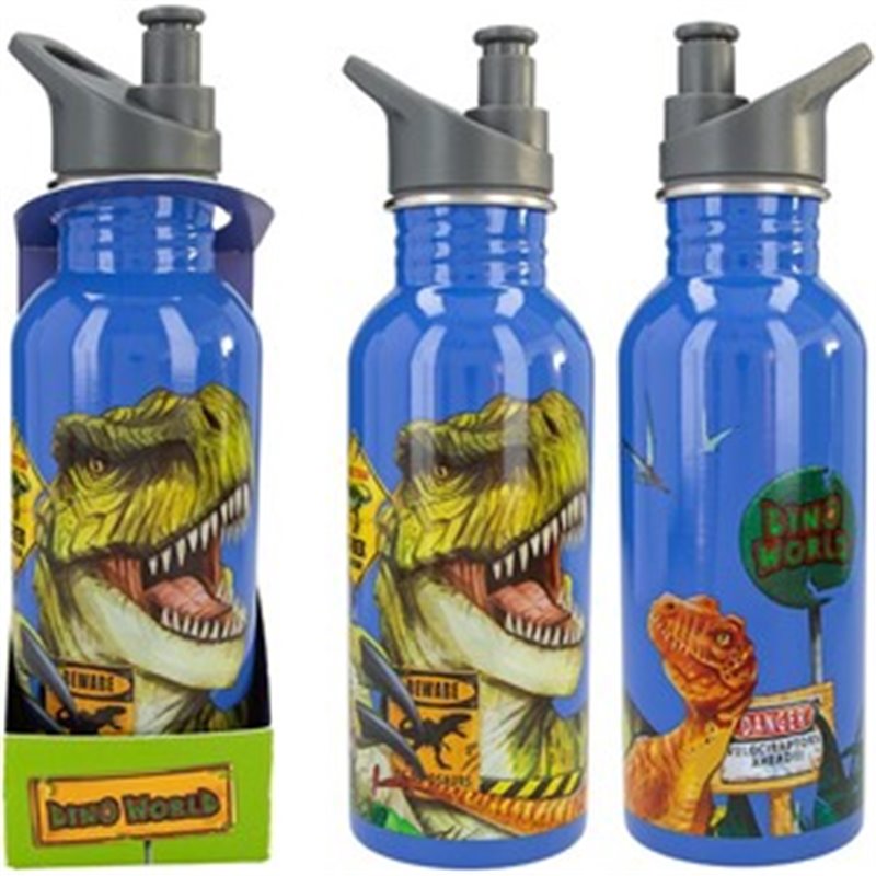 BOTELLA ACERO INOXIDABLE DINO WORLD