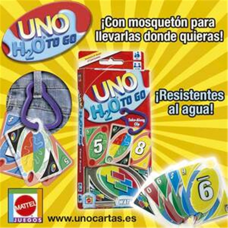 JUEGO UNO H2O TO GO SPORT