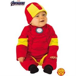 DISFRAZ IRON MAN PREESCOLAR 0-6MESE