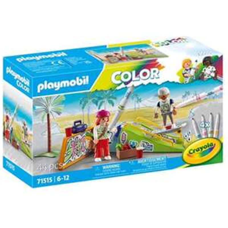 SKATEPARK PLAYMOBIL COLOR