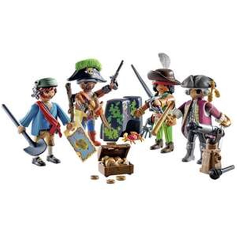 FIGUAS PIRATAS CON ACCESORIOS PLAYMOBIL PIRATES