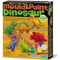 MOLDEA Y PINTA DINOSAURIOS