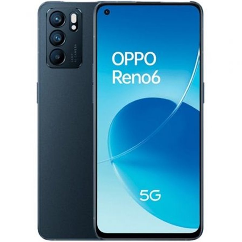 Smartphone Oppo Reno 6 8GB/ 128GB/ 6.4"/ 5G/ Negro Estelar