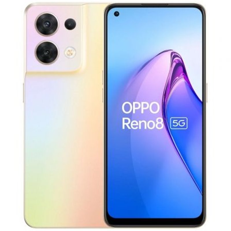 Smartphone Oppo Reno 8 8GB/ 256GB/ 6.43"/ 5G/ Oro Brillante