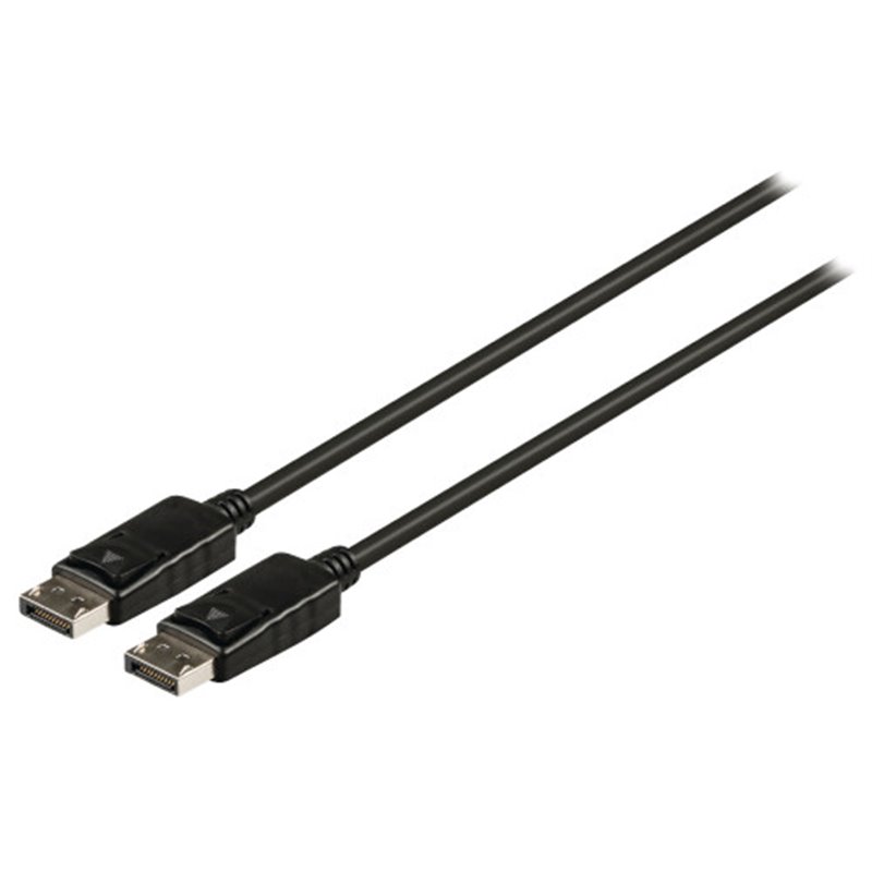 Valueline 2m, 2xDisplayPort DisplayPort Negro