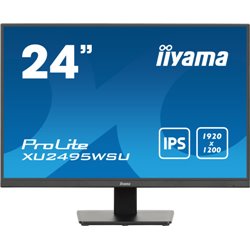 iiyama ProLite XU2495WSU-B7 pantalla para PC 61 cm (24") 1920 x 1200 Pixeles 4K Ultra HD LED Negro