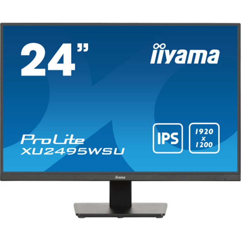 iiyama ProLite XU2495WSU-B7 pantalla para PC 61 cm (24") 1920 x 1200 Pixeles 4K Ultra HD LED Negro