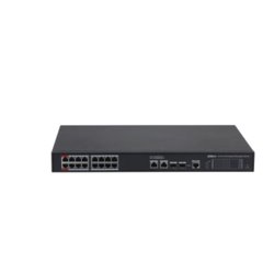 (DH-S4220-16GT-240) DAHUA SWITCH L2 GESTIONABLE POE 2.0 16 PUERTOS POE + 2 RJ45 GIGABIT+ 2 SFP GIGABIT