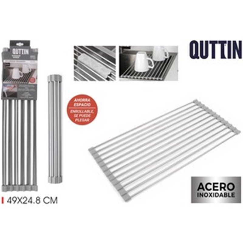 ESCURRIDOR ACERO FREGADERO 49X24.8C QUTTIN