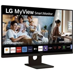 Smart Monitor LG MyView 32SR50F-B 31.5"/ Full HD/ Smart TV/ Multimedia/ Negro