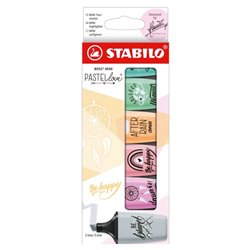 SET 6 STABILO BOSS MINI PASTELLOVE 2.0