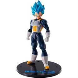 FIGURA SH FIGUARTS VEGETA SUPER SAIYAN BLUE 15TH ANNIVERSARY DRAGON BALL SUPER 14CM