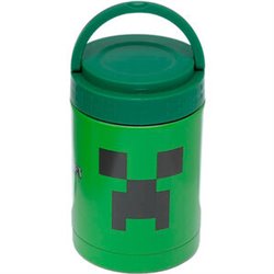 FIAMBRERA PORTATIL CREEPER MINECRAFT 500ML TERMO