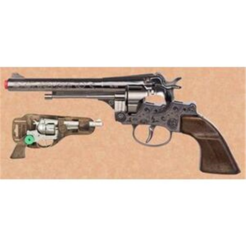 PISTOLA REVOLVER PECOS 12 TIROS