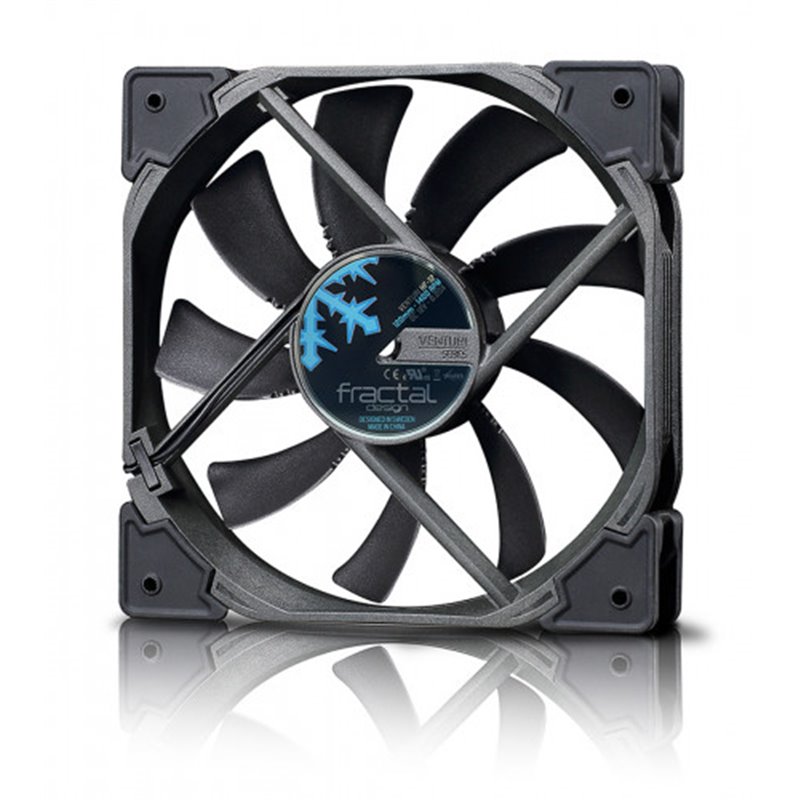 Fractal Design Venturi HP-12 PWM Carcasa del ordenador Ventilador 12 cm Negro, Gris