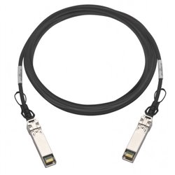 QNAP CAB-DAC50M-SFPP-DEC01 cable de fibra optica 5 m SFP+ Negro