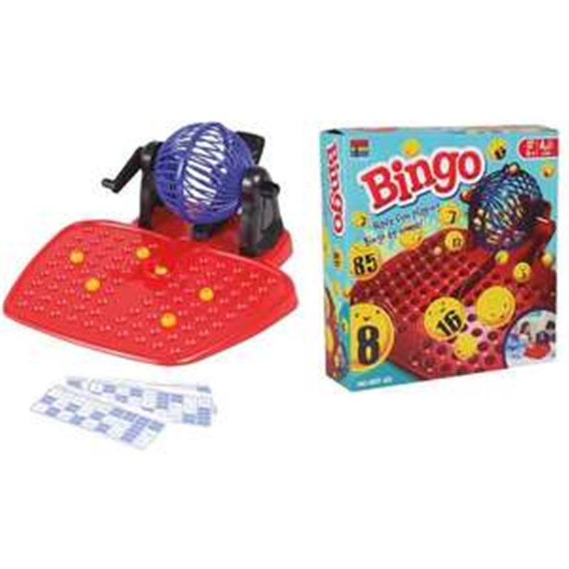 JUEGO BINGO 90 BOLAS 48 CARTONES