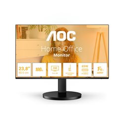 MONITOR LED 23.8  AOC 24B3CF2 NEGRO