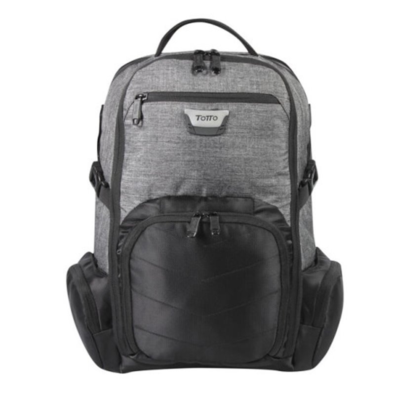 MOCHILA HYBRID TABLET Y PC 15'' 4 CREMALLERAS GRIS/NEGRO TOTTO MA04IND588-1620G-GN0