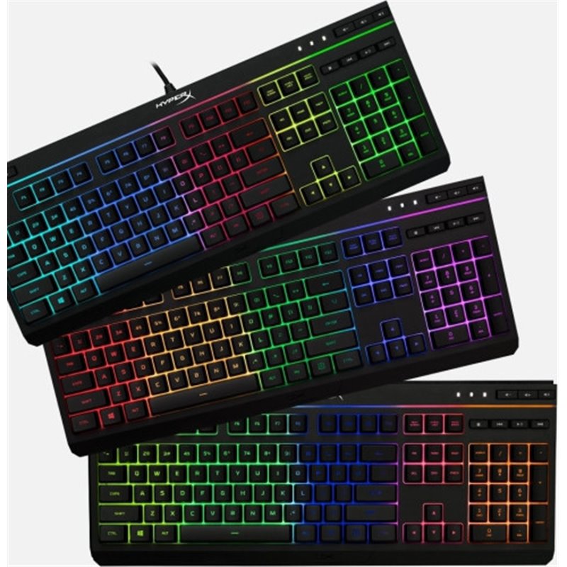 HP HyperX Alloy Core RGB teclado USB Español Negro