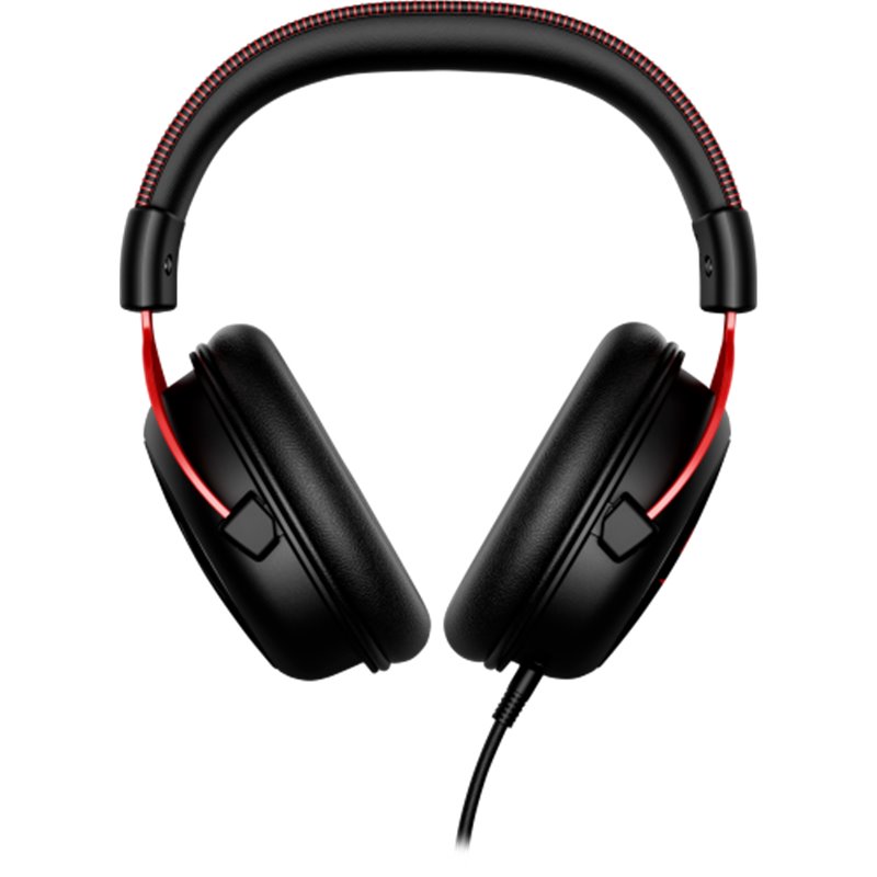 HP HyperX Cloud II Auriculares Alámbrico Diadema Juego Negro, Rojo