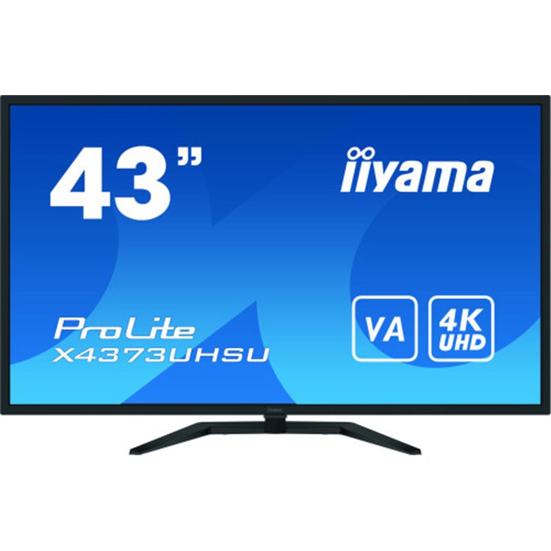 iiyama ProLite X4373UHSU-B1 pantalla para PC 108 cm (42.5") 3840 x 2160 Pixeles 4K Ultra HD Negro