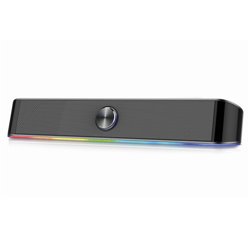 Ewent EW3525 altavoz soundbar Negro 2.0 canales 6 W