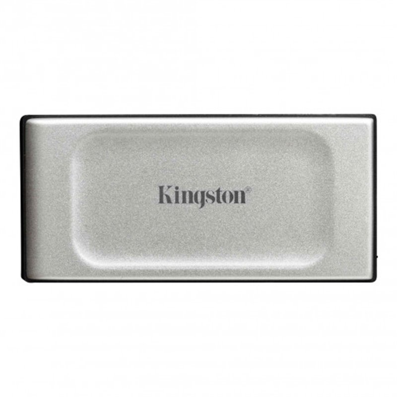 Kingston Technology XS2000 2000 GB Negro, Plata