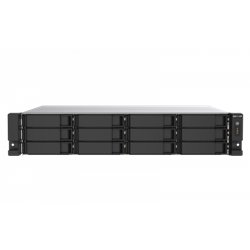 QNAP TS-1273AU-RP-8G servidor de almacenamiento NAS Bastidor (2U) Ethernet Negro, Gris V1500B