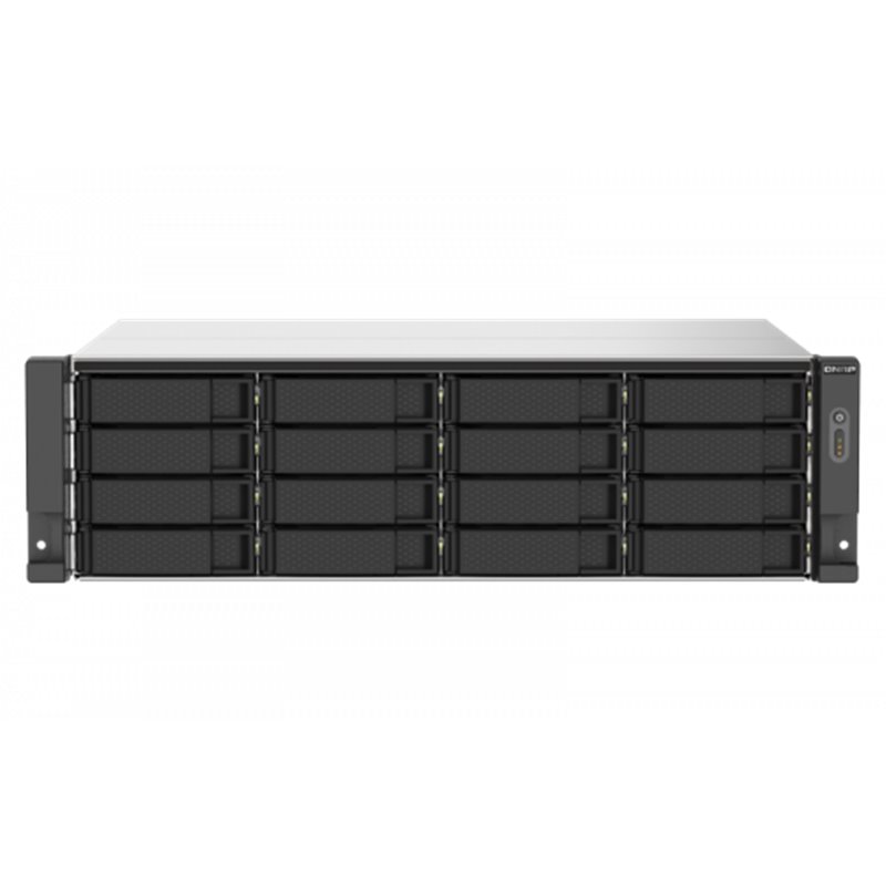 QNAP TS-1673AU-RP-16G servidor de almacenamiento NAS Bastidor (3U) Ethernet Negro, Gris V1500B