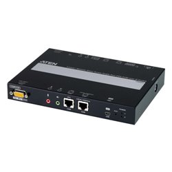 Aten 1 switch KVM a través de IP VGA de un solo puerto para acceso a recurso compartido local/remoto