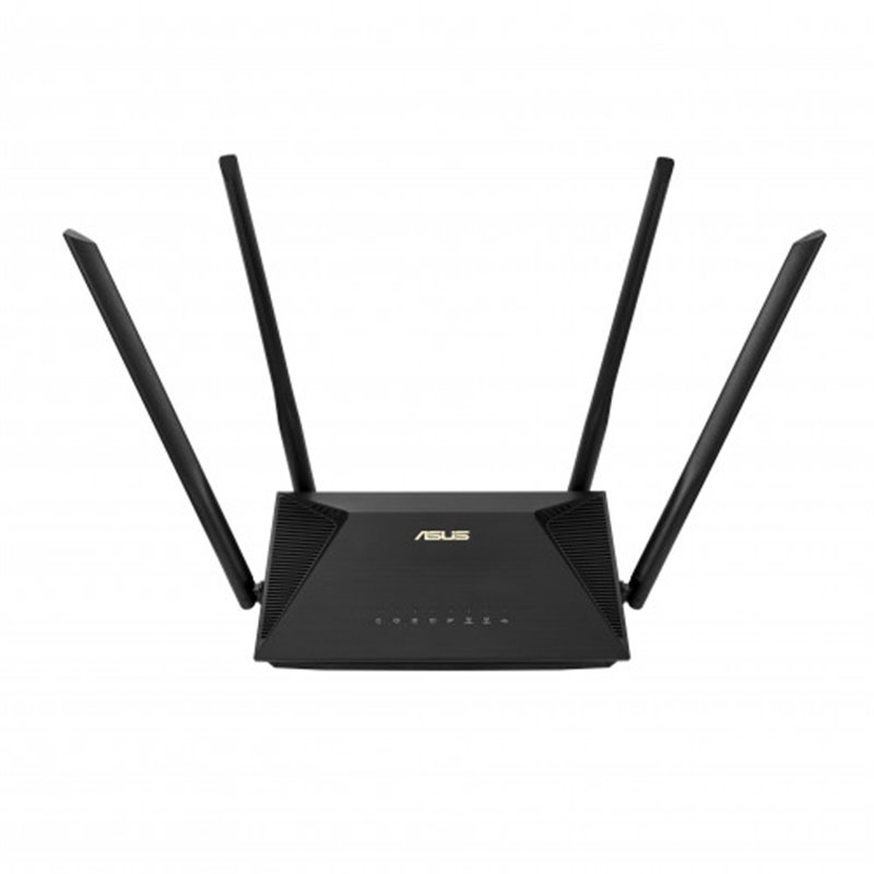 ASUS RT-AX53U router inalámbrico Gigabit Ethernet Doble banda (2,4 GHz / 5 GHz) 3G 4G Negro