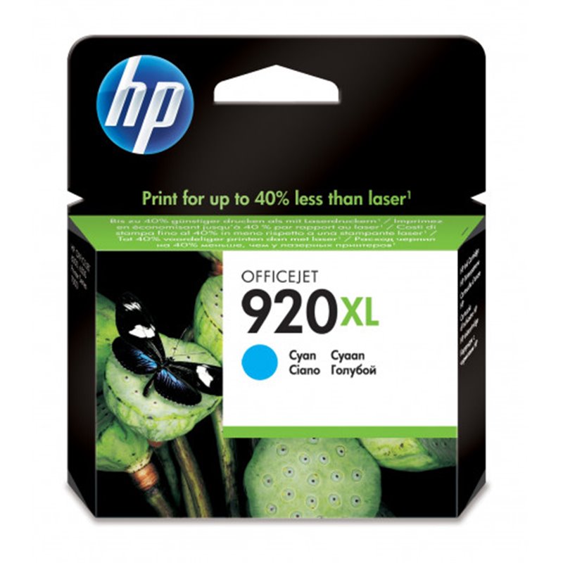 HP 920XL CARTUCHO DE TINTA HP920XL CIAN (CD972AE)