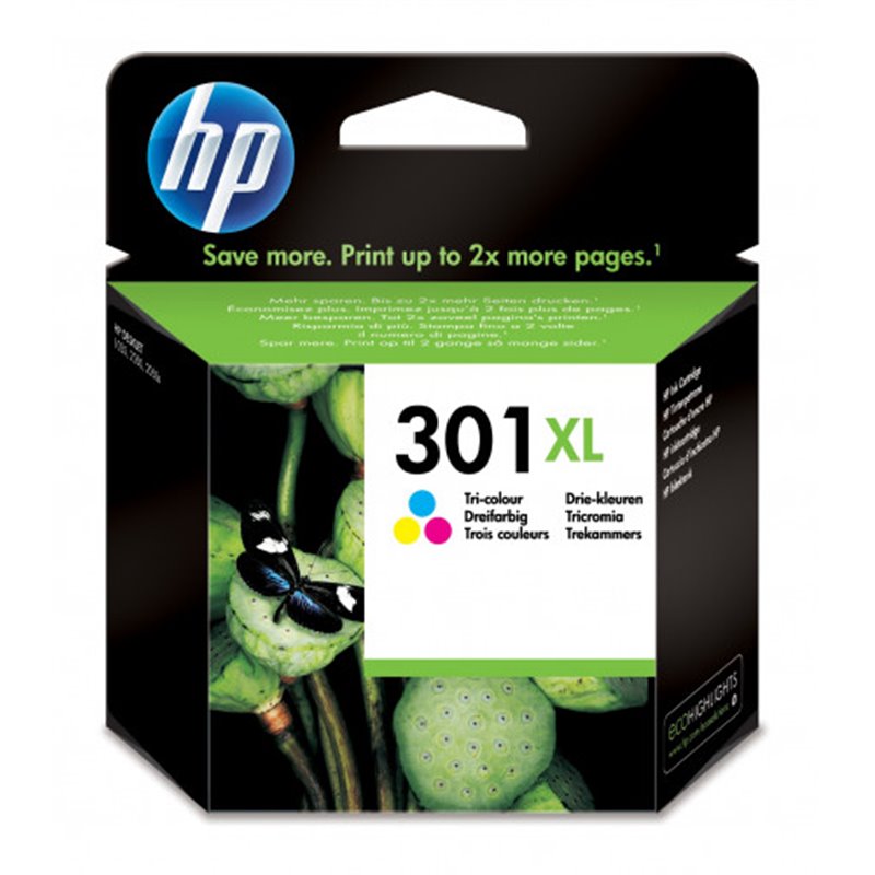 HP 301XL CARTUCHO DE TINTA TRICOLOR HP301XL (CH564EEABE)