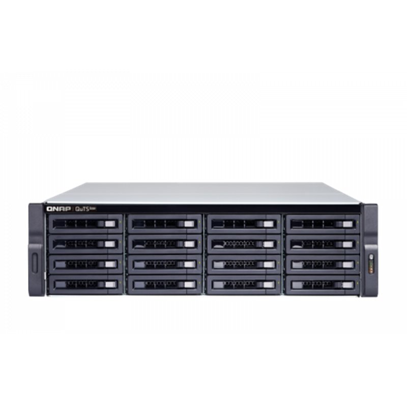 QNAP TS-H1677XU-RP NAS Bastidor (3U) Ethernet Negro 3700X