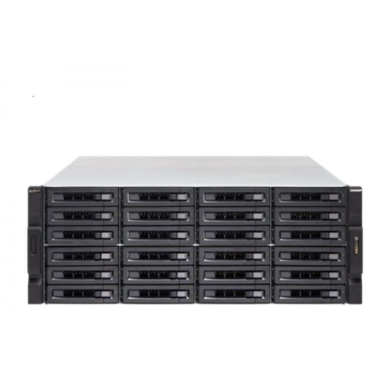 QNAP TS-h2477XU-RP Bastidor (4U) Ethernet Negro 3700X