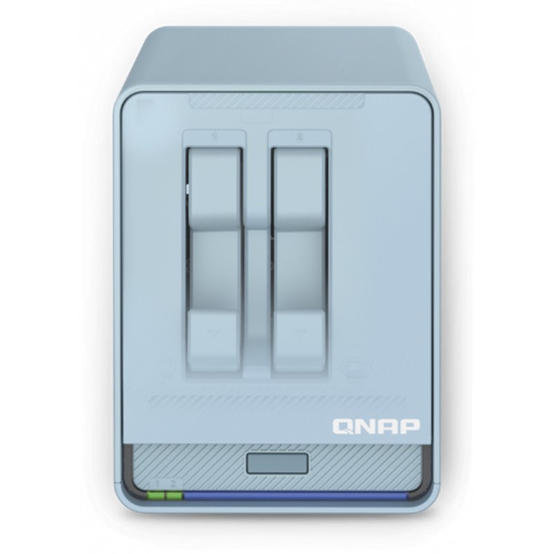 QNAP QMiroPlus-201W NAS Escritorio Ethernet Azul J4125