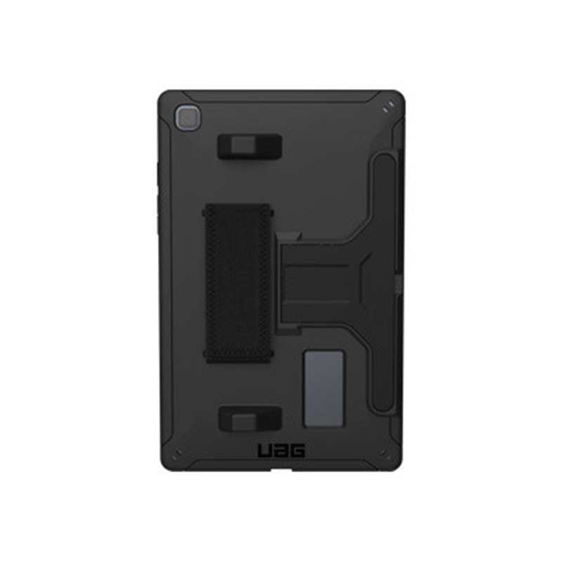 UAG SAMSUNG GALAXY TAB A7 10.4" SCOUT WITH KICKSTAND AND HANDSTRAP - BLACK - NON RETAIL POLY BAG